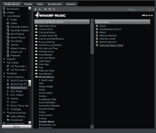 Shoutcast Radio