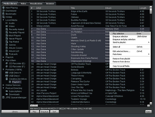 Portables - Playlists